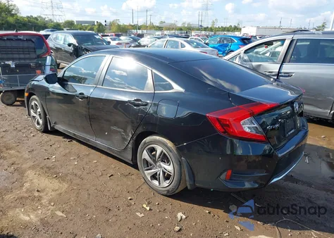 2020 Honda Civic Lx из США, поврежденный, VIN 2HGFC2F61LH548003